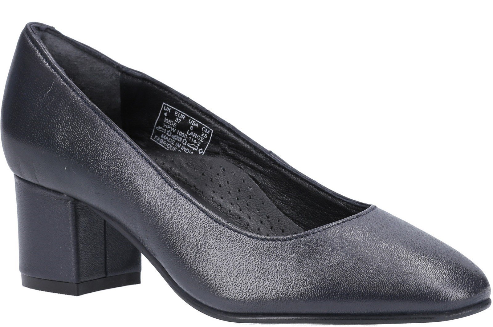 Hush Puppies Women's Anna Slip On Court Shoe Various Colours 30217 - Navy 3