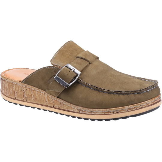 Sorcha Mule Sandal - Khkai Nubuck 3