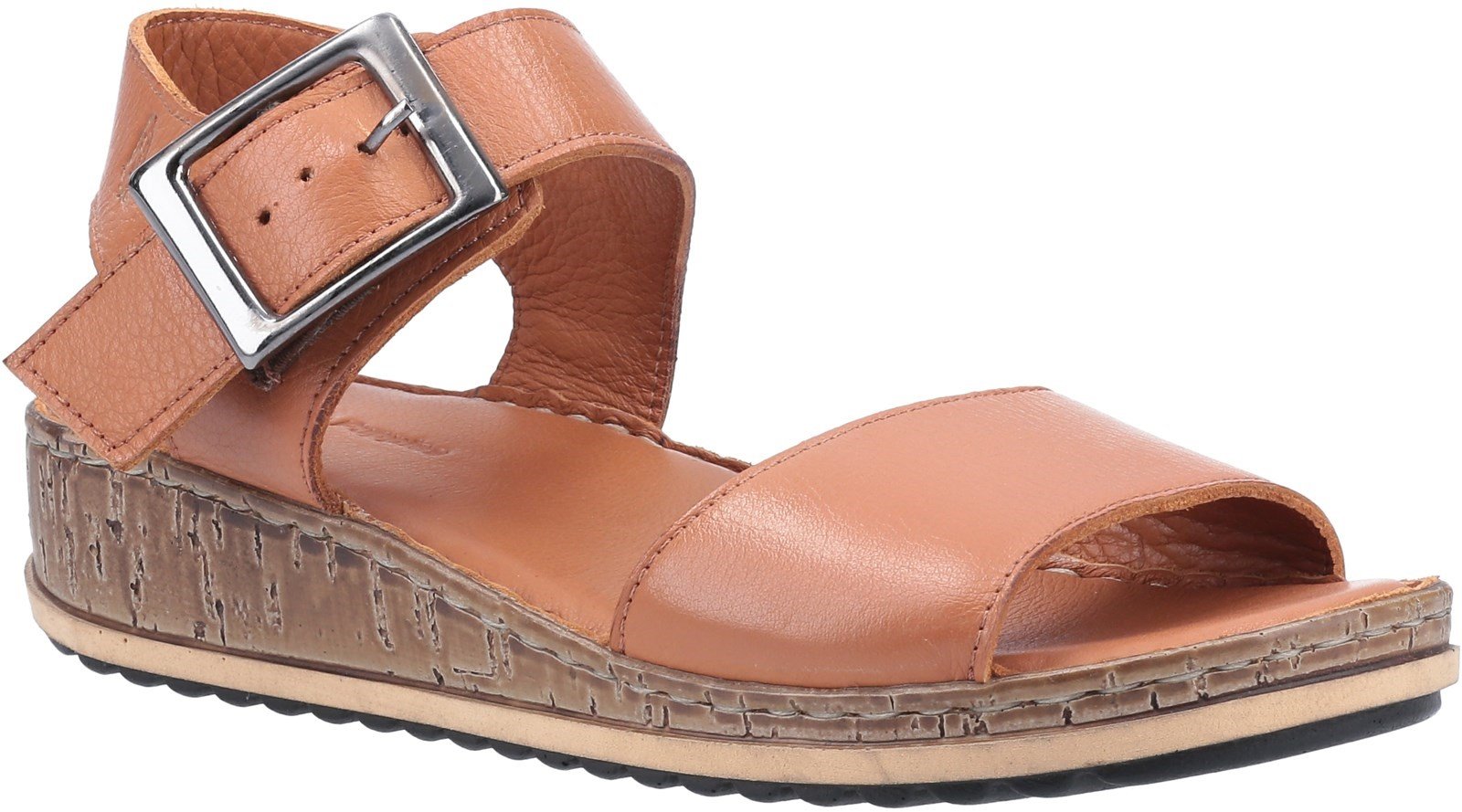 Hush Puppies Women's Ellie Heeled Sandal Various Colours 31946 - Tan 3