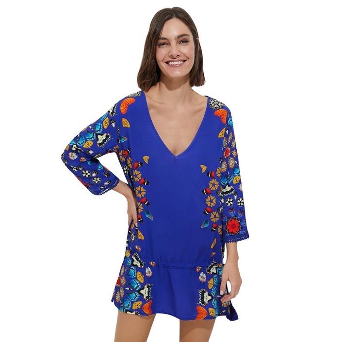 Desigual Women's Top Multicolor 239279 - purple S