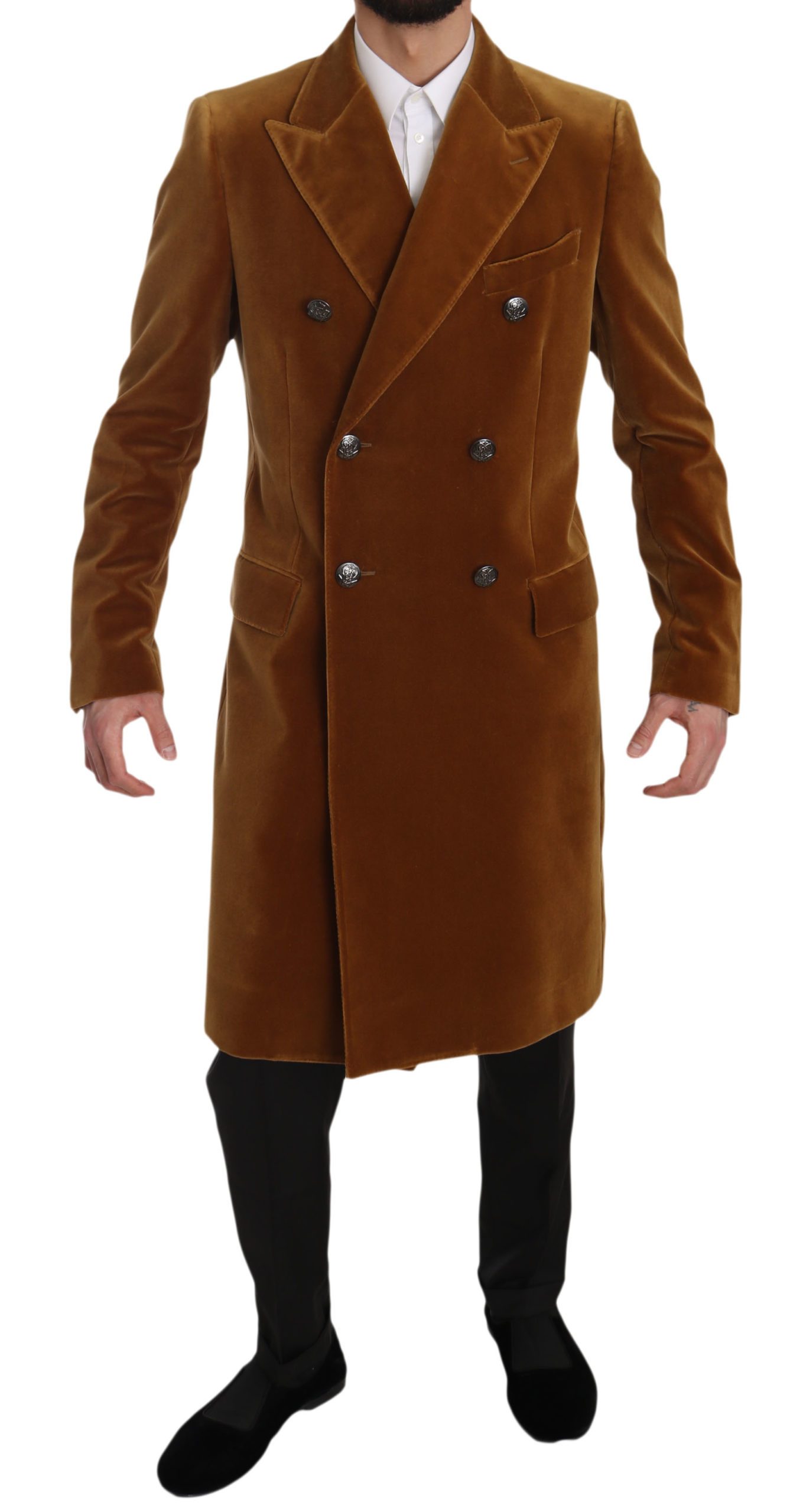 Dolce & Gabbana Men's Jacket Yellow JKT2389 - IT48 | M