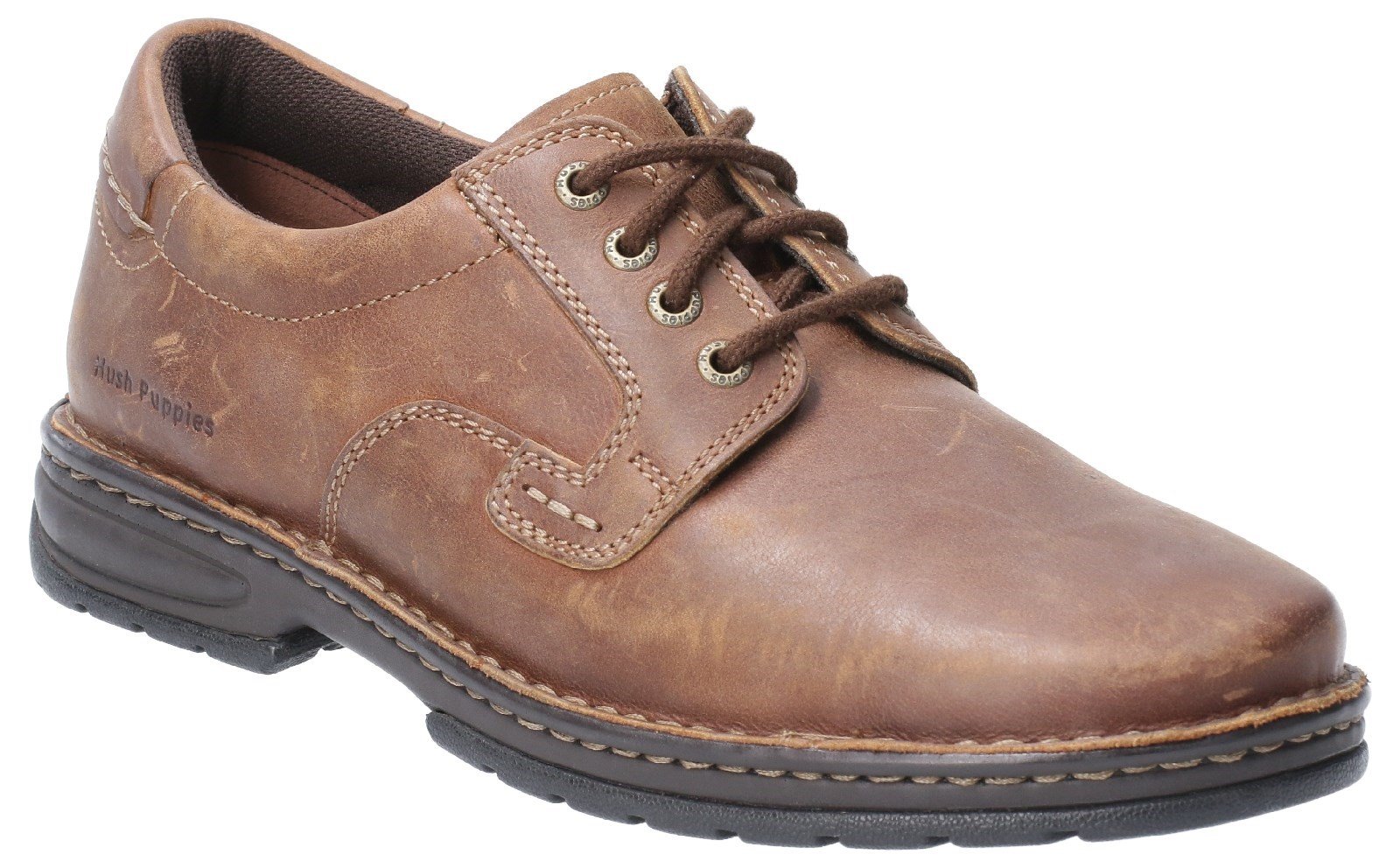 Hush Puppies Men's Outlaw II Lace Up Shoe Various Colours 29168 - Brown 6