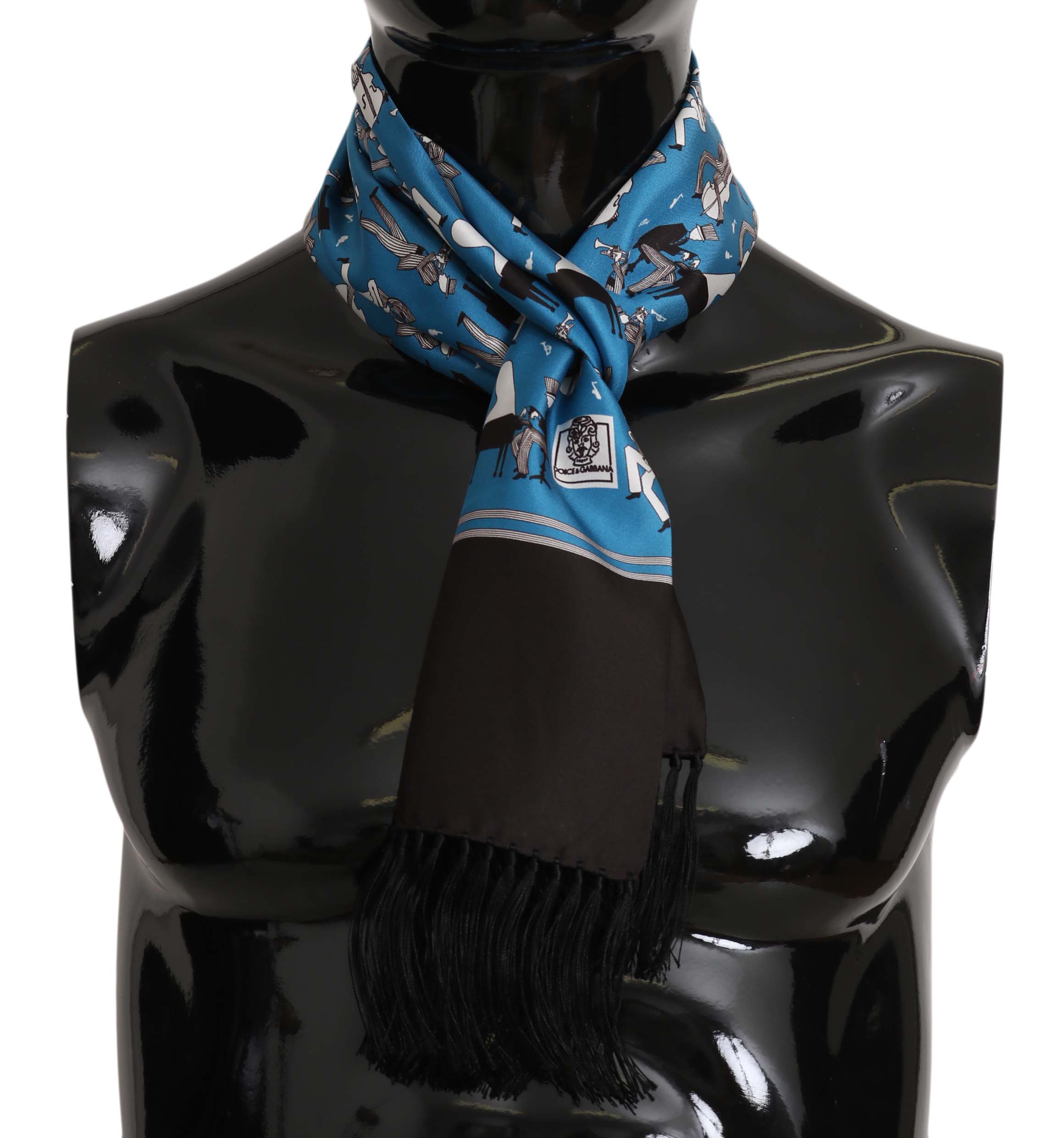 Dolce & Gabbana Men's Scarf Blue MS5128