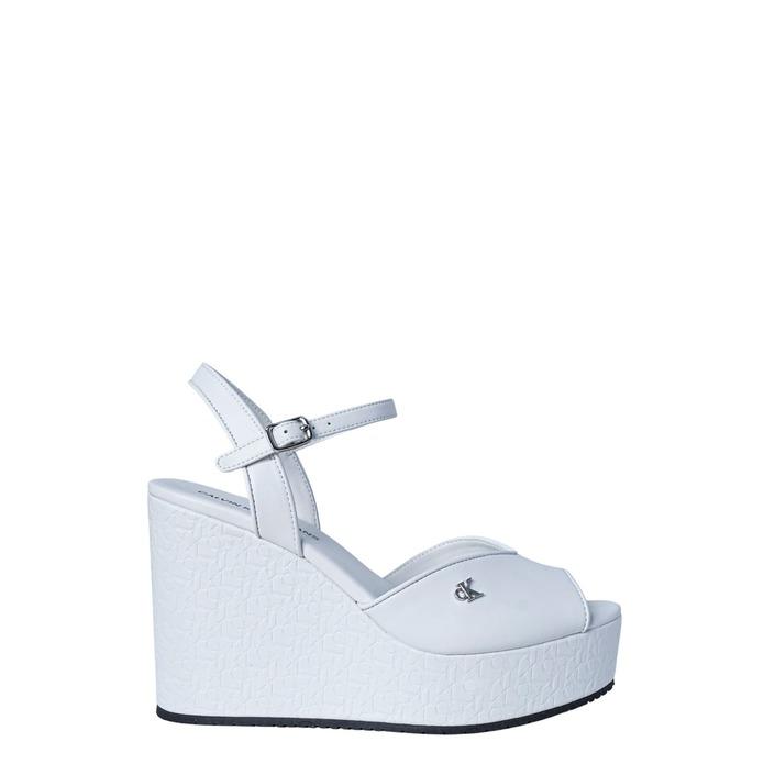 Calvin Klein Jeans Women's Sandal White 190838 - white 40