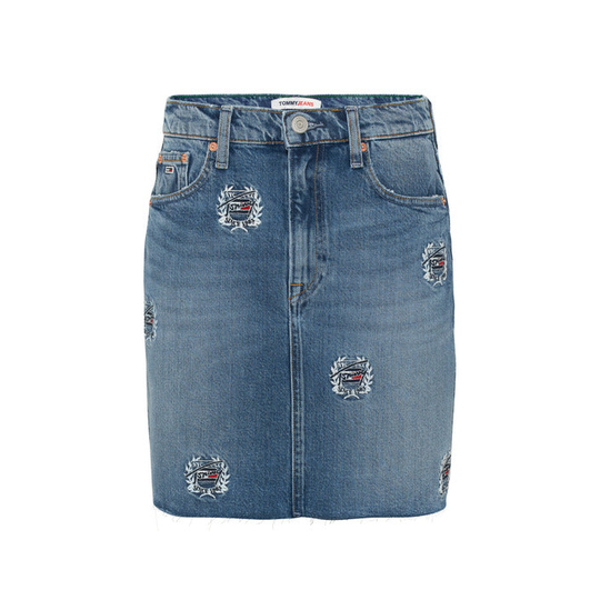 Tommy Hilfiger Jeans Women's Skirt Blue 336482 - blue w25