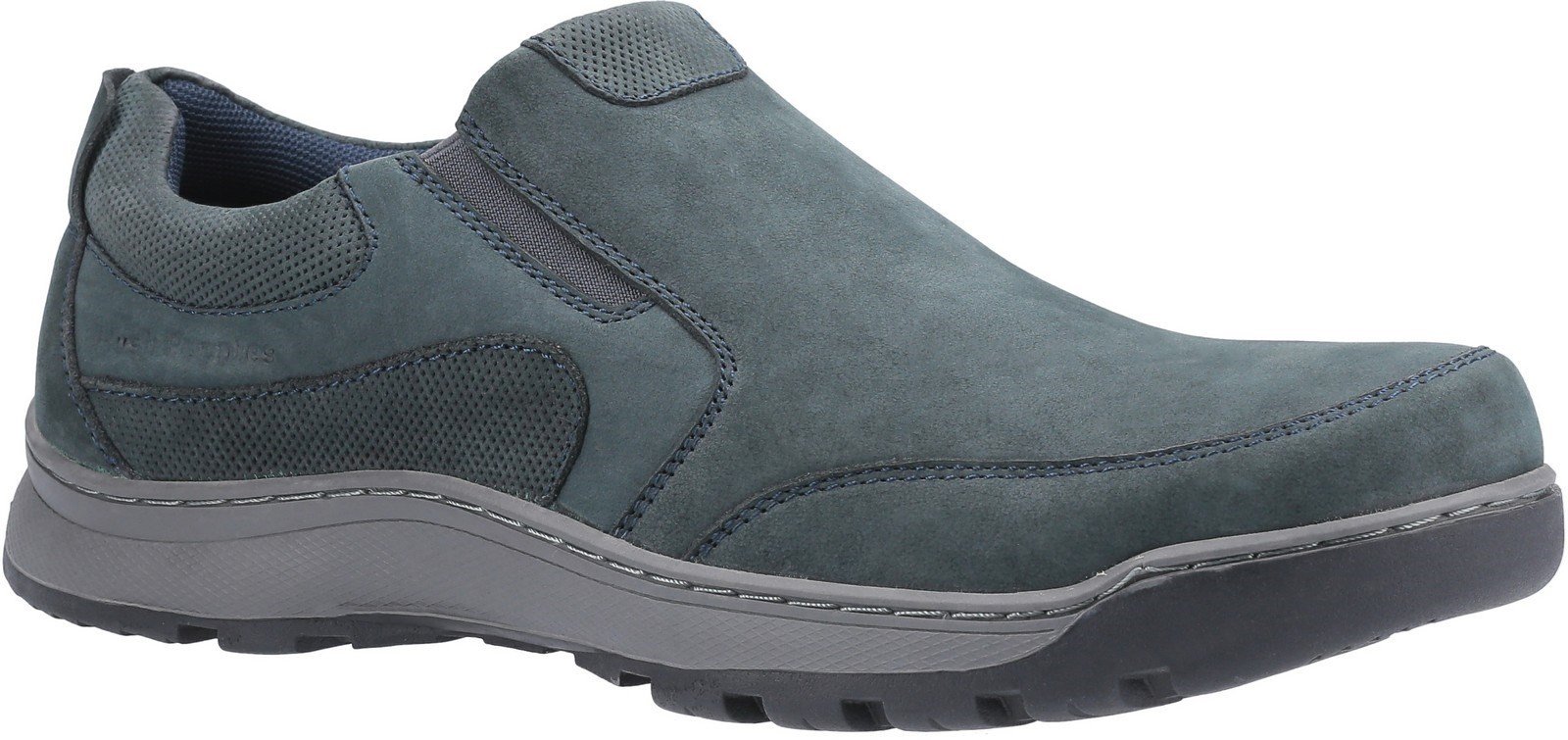 Hush Puppies Men's Jasper Slip On Trainer Various Colours 27361 - Navy Nubuck 6