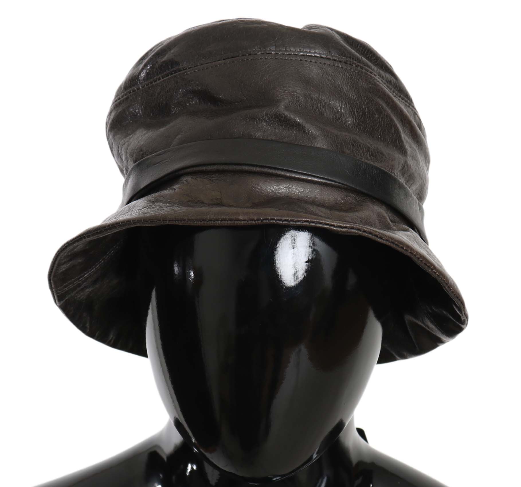 Dolce & Gabbana Women's Hat Brown HAT70217 - 56 cm|XS