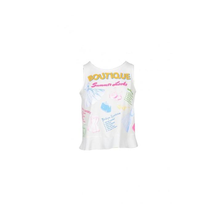 Boutique Moschino Women's Top White 172126 - white 38