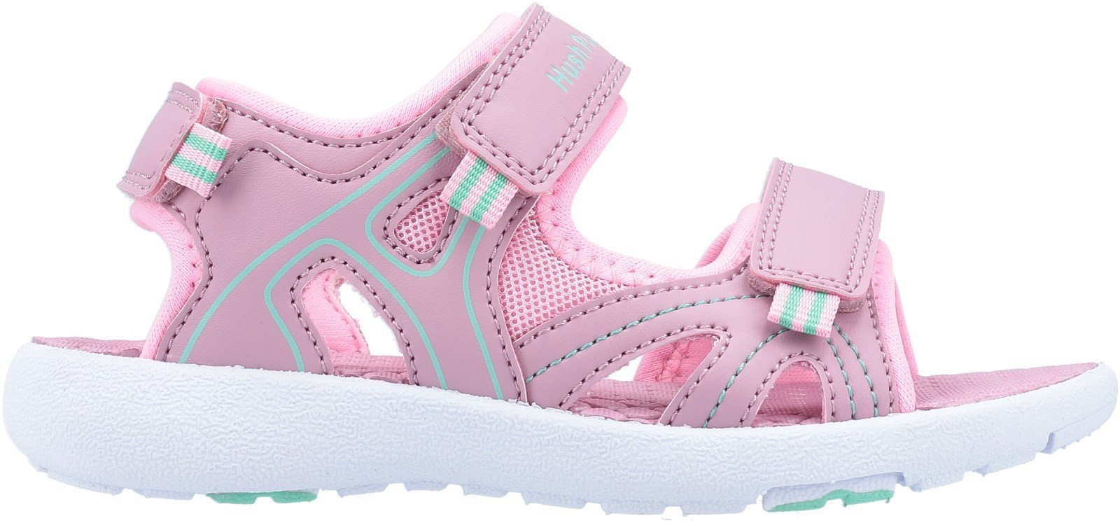 Hush Puppies Women's Lilly Quarter Strap Sandal Various Colours 32652 - Pink 10