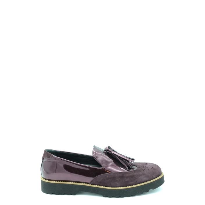 Hogan Women's Slip On Shoes Bordeaux 165555 - bordeaux 37