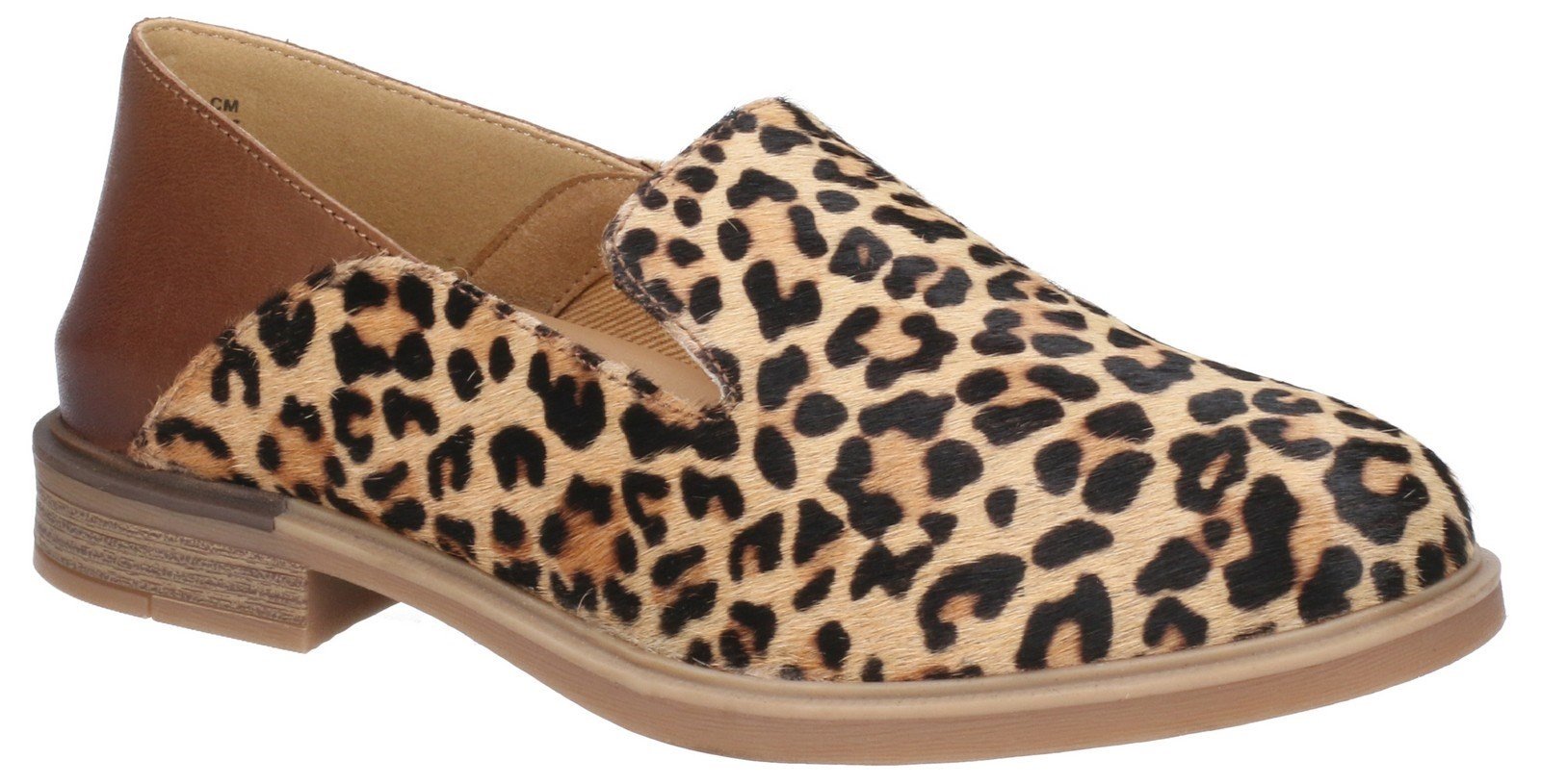 Hush Puppies Women's Bailey Bounce Slip On Flats Various Colours 29224 - Leopard Calf Hair 3