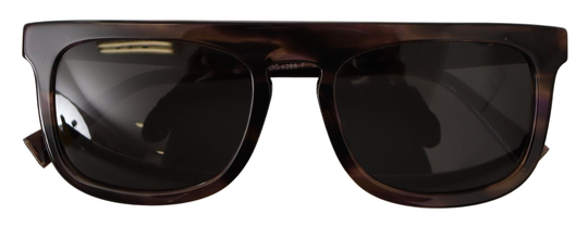 Brown Acetate Mens Striped DG4288F Sunglasses