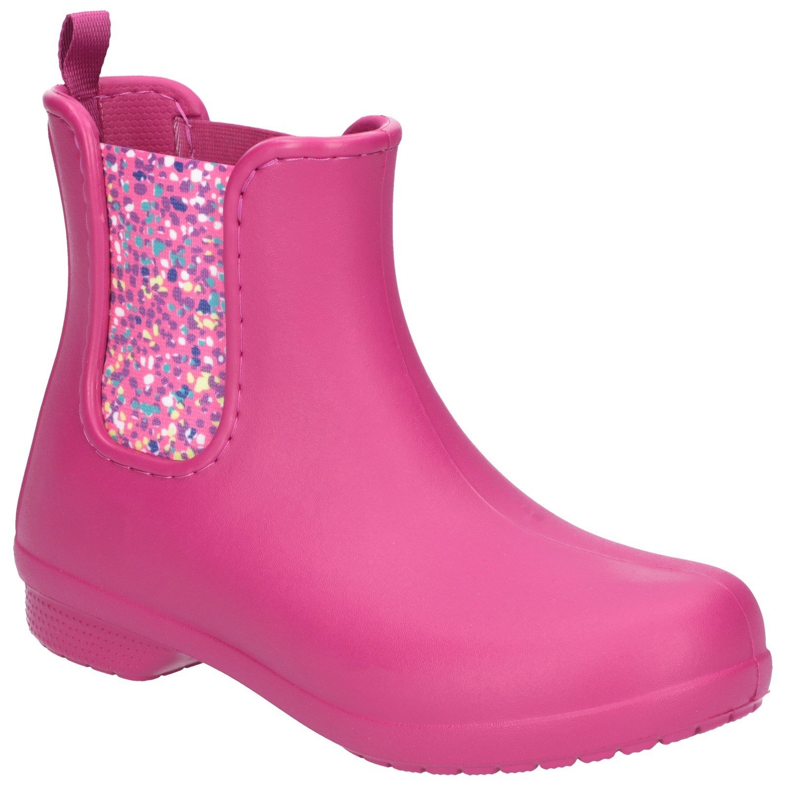 Crocs Women's Freesail Chelsea Boot Various Colours 27504 - Berry/Dots 3