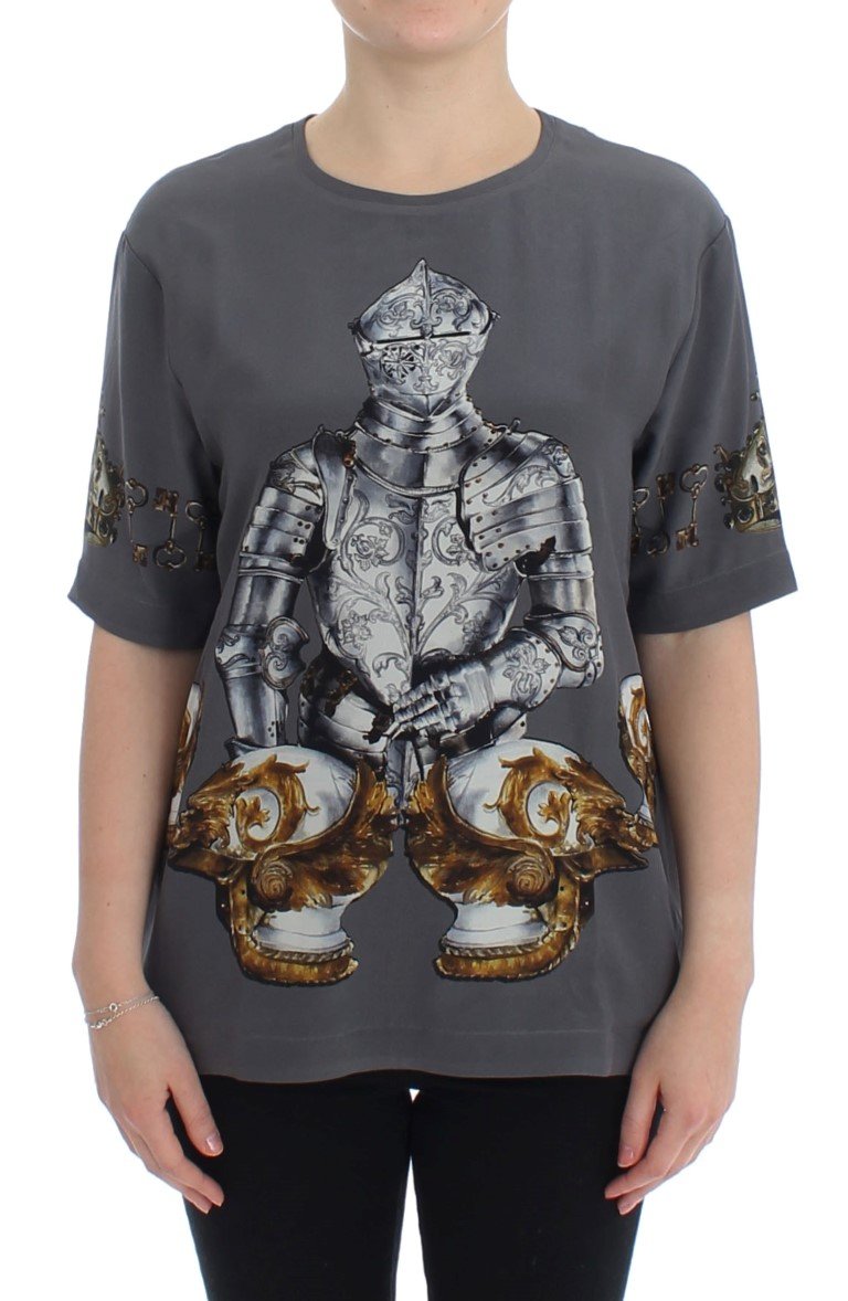 Dolce & Gabbana Women's Knight Crown Top SIG13344 - IT42|M