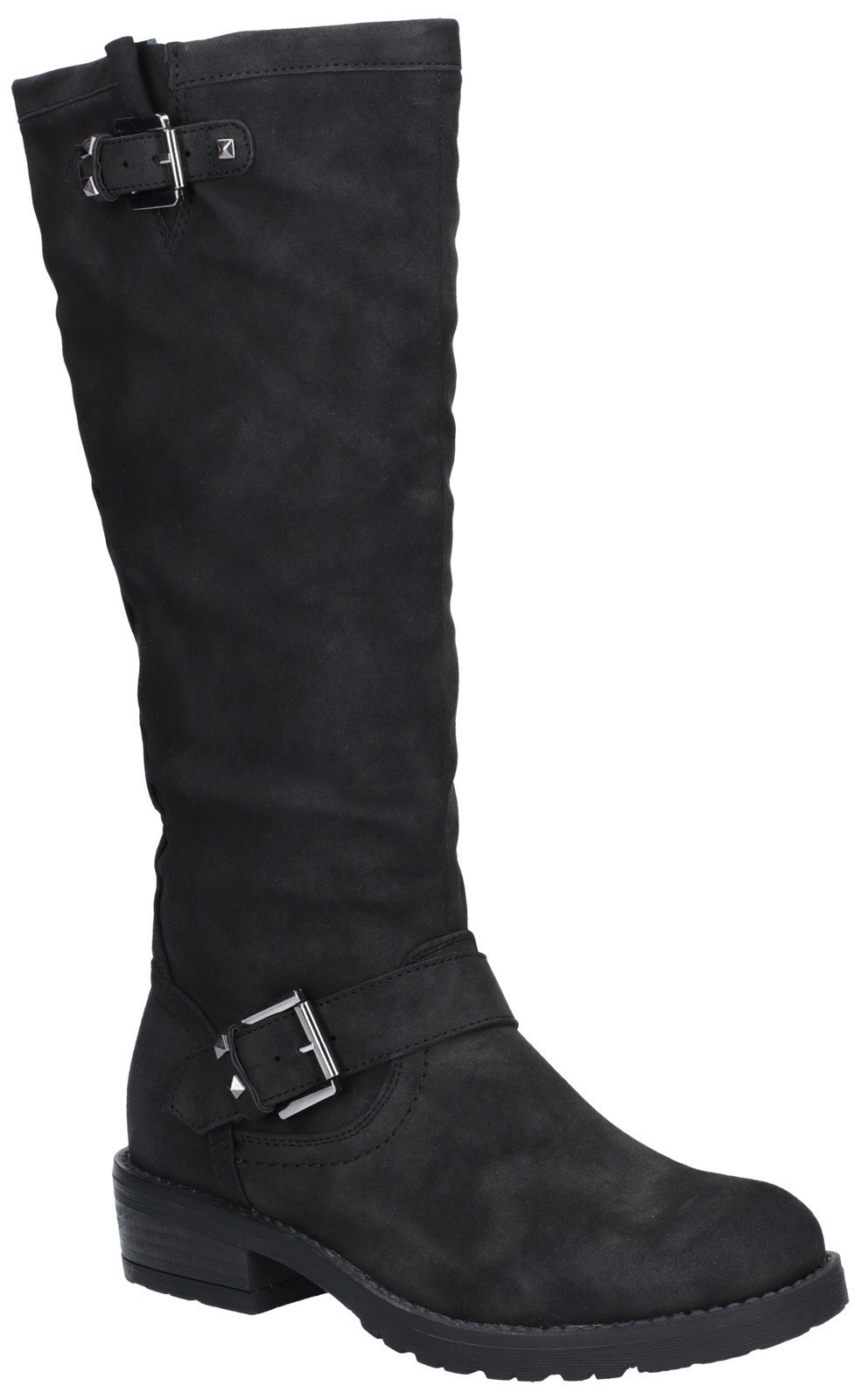 Divaz Women's Courtney Zip Up Boot Black 27167-45653 - Black 3