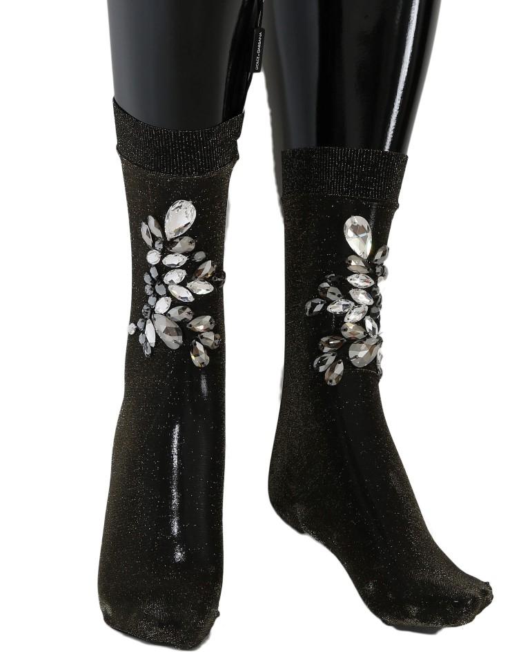 Dolce & Gabbana Women's Socks Black SCS57 - M