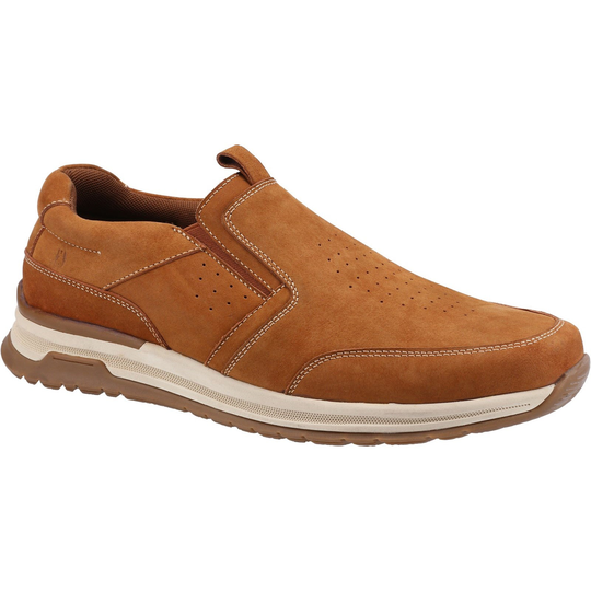 Hush Puppies Men's Cole Slip On Shoes Various Colours 34226 - Tan 6
