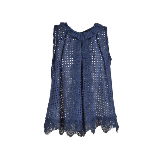 Pinko Women's Top Blue 351320 - blue 38