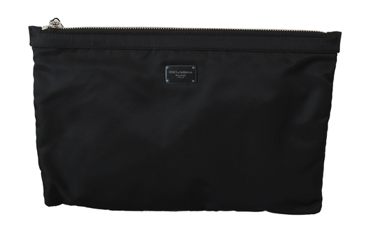 Dolce & Gabbana Men's Toiletry Clutch Black VAS8767