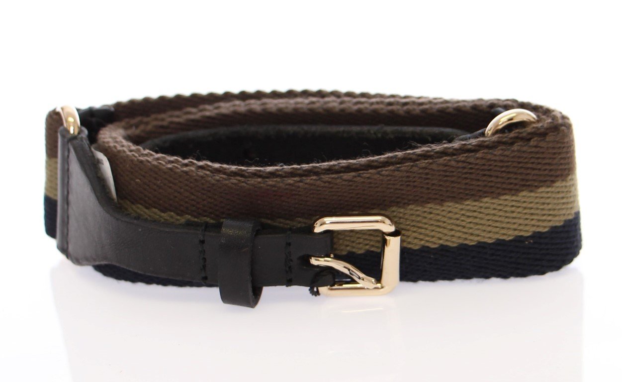 Dolce & Gabbana Women's Leather Logo Belt Multicolor BHD10527 - 90 cm / 36 Inches