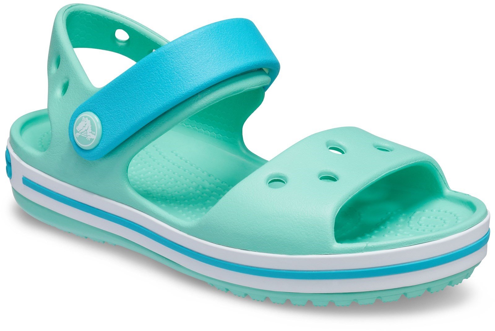 Crocs Kid's Crocband Sandal Various Colours 21077 - Pistachio 4