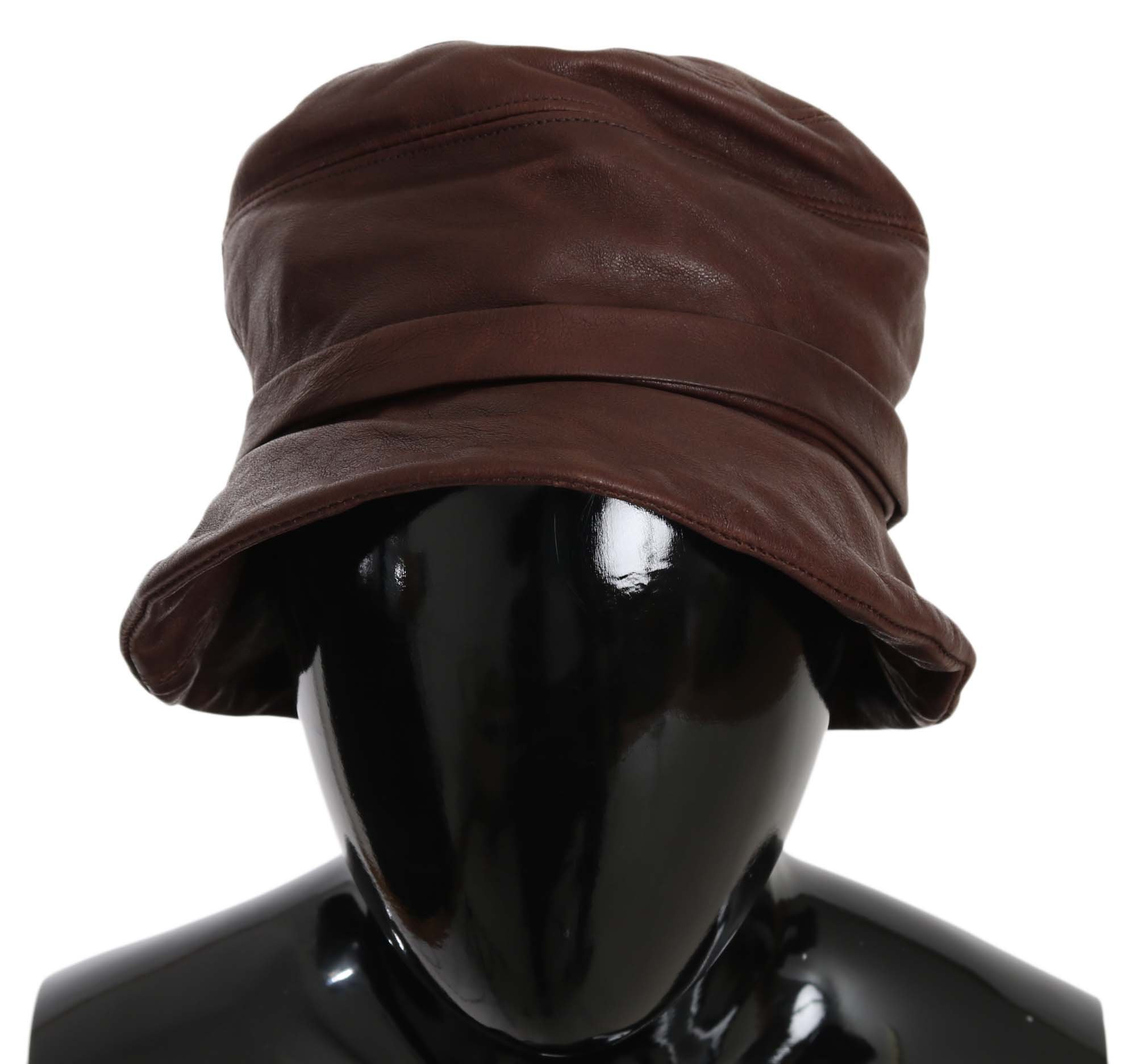 Dolce & Gabbana Women's Hat Brown HAT70215 - 56 cm|XS