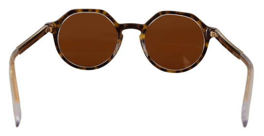 Havana Brown Plastic Frame Eyewear DG4353 Sunglasses