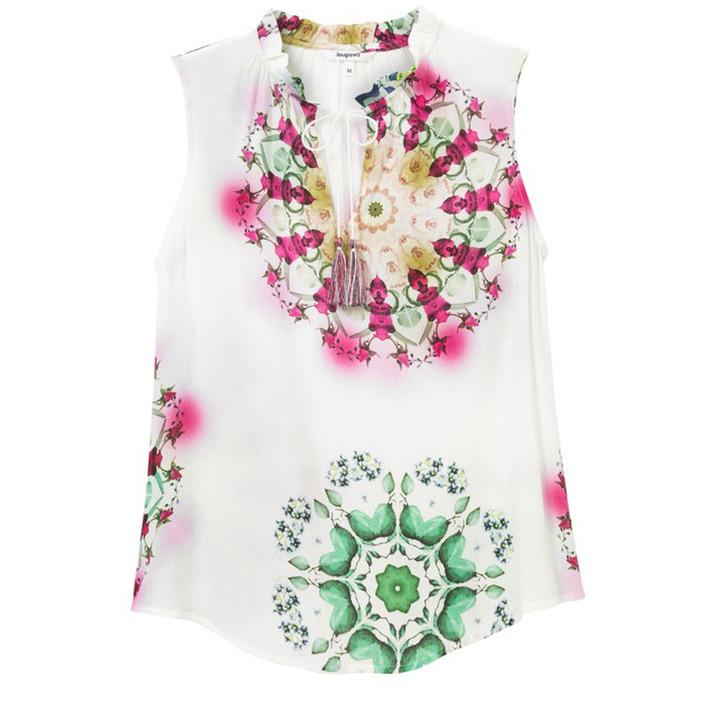Desigual Women's Top White 203917 - white XS