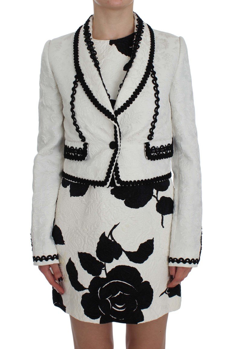 Dolce & Gabbana Women's Brocade Torero Blazer Multilcolor SIG30809 - IT40|S