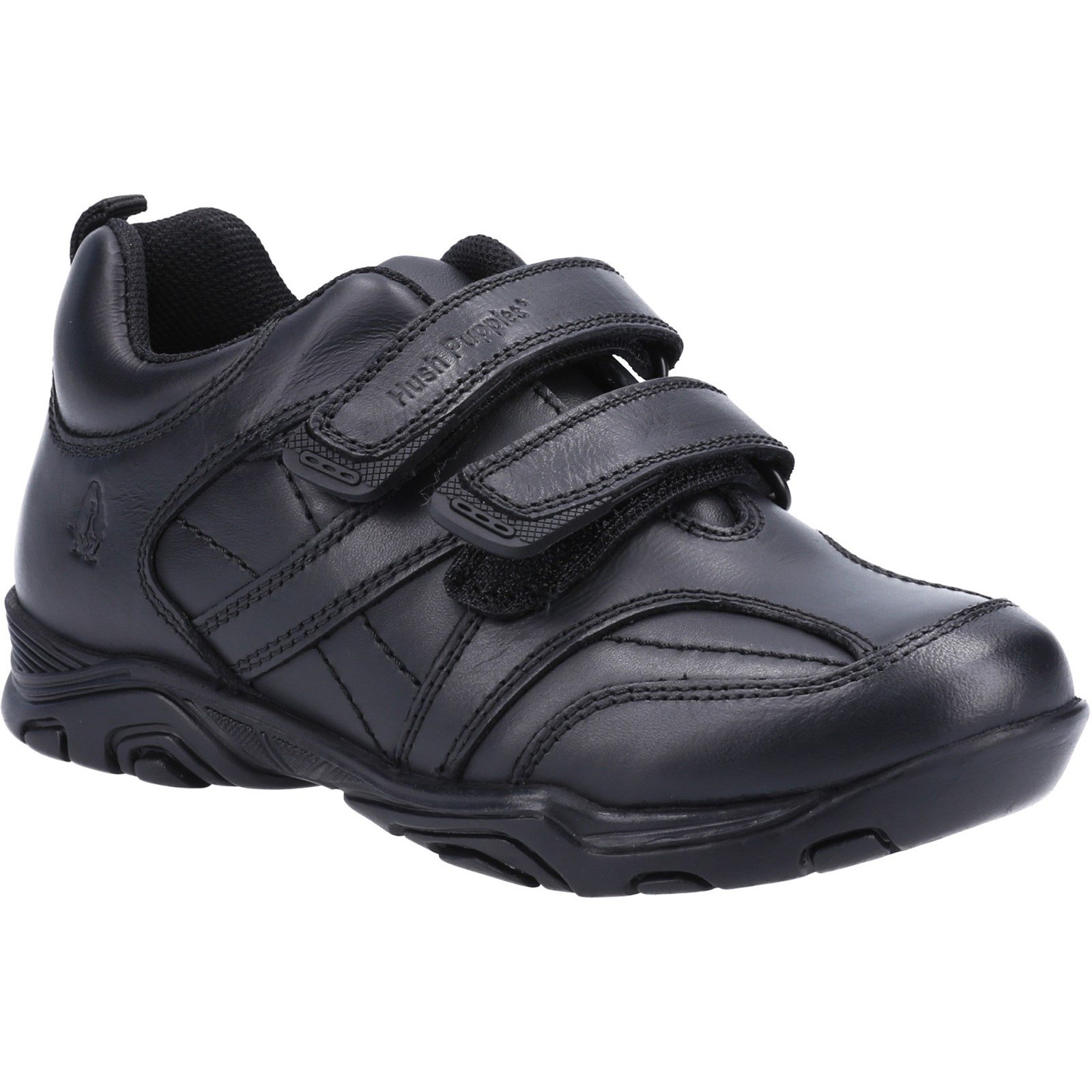 Hush Puppies Kid's Levi Infant School Shoe Black 32629 - Black 9