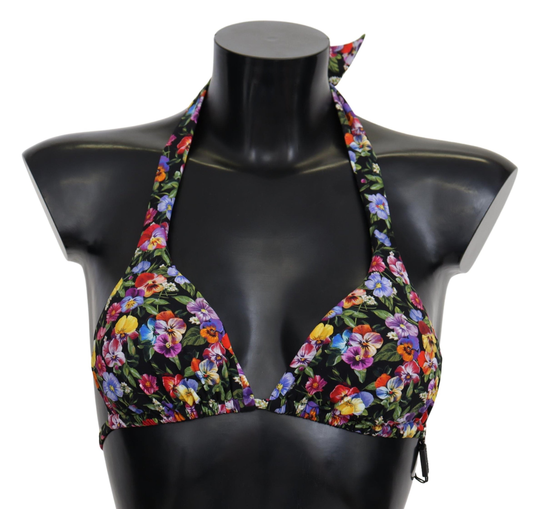Dolce & Gabbana Women's Floral Print Bikini Tops BIK1263-IT1 - IT1 | XS