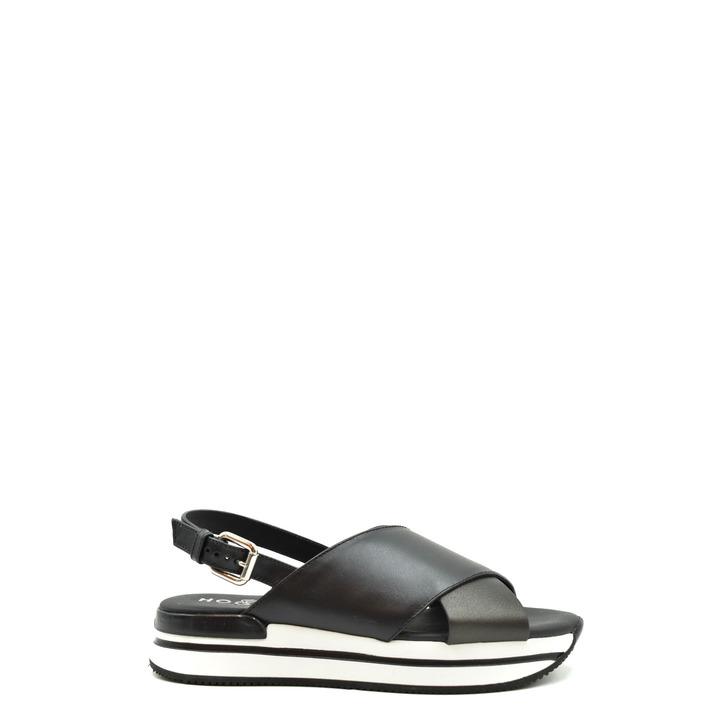 Hogan Women's Sandal Black 179298 - black 37