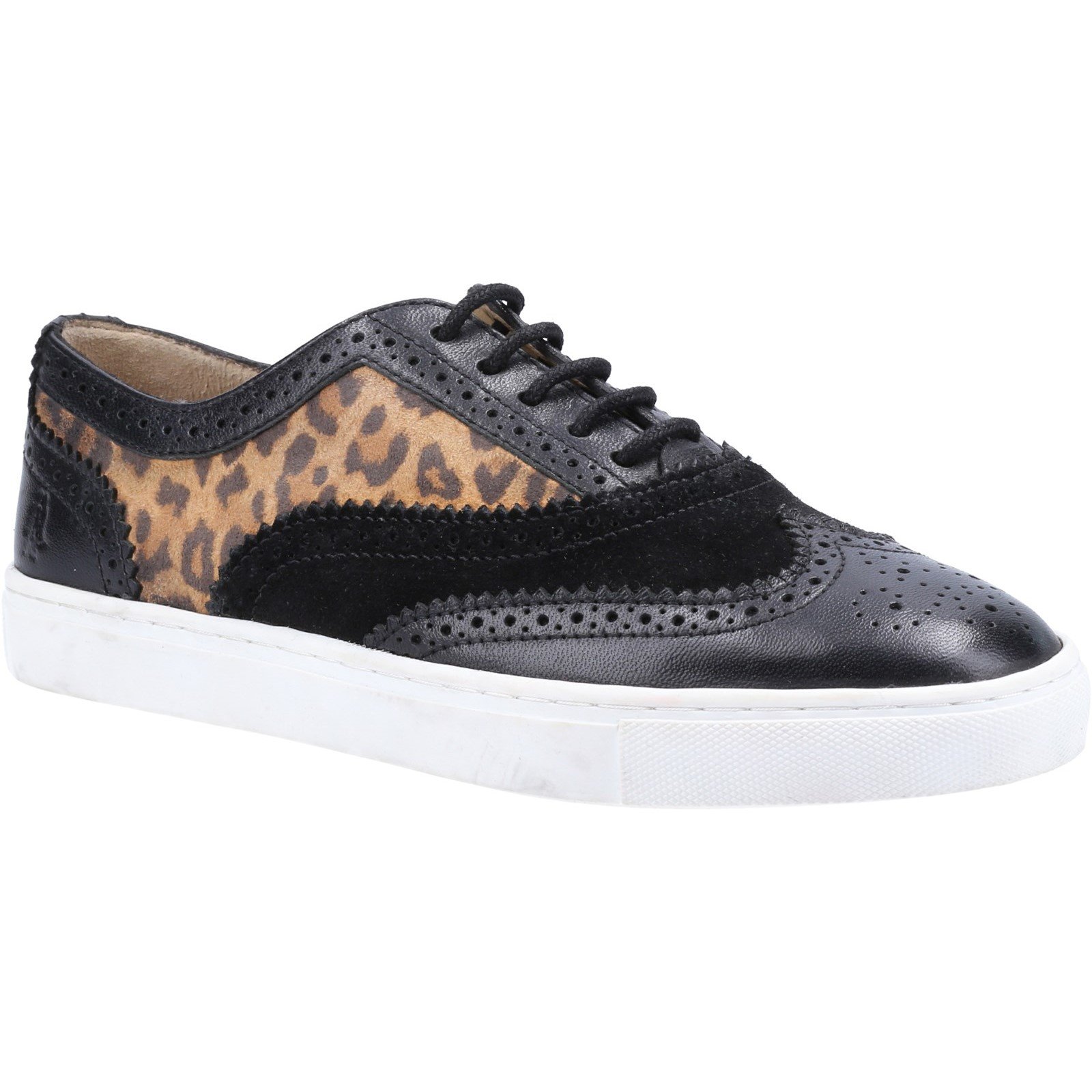 Hush Puppies Women's Tammy Trainer Various Colours 32847 - Leopard 3