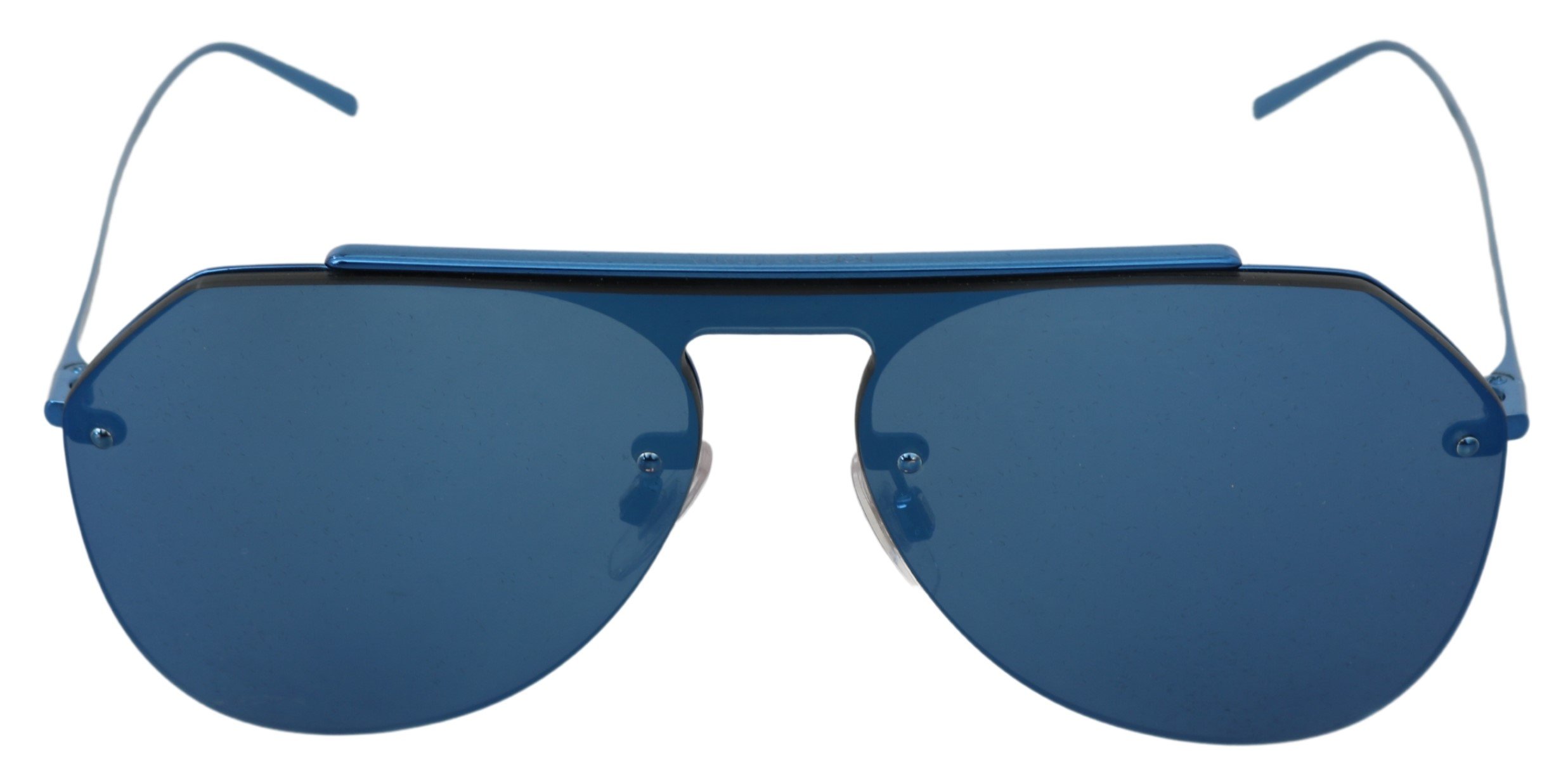 Dolce & Gabbana Women's Lenses Pilot Aviator Sunglasses Blue GLA771