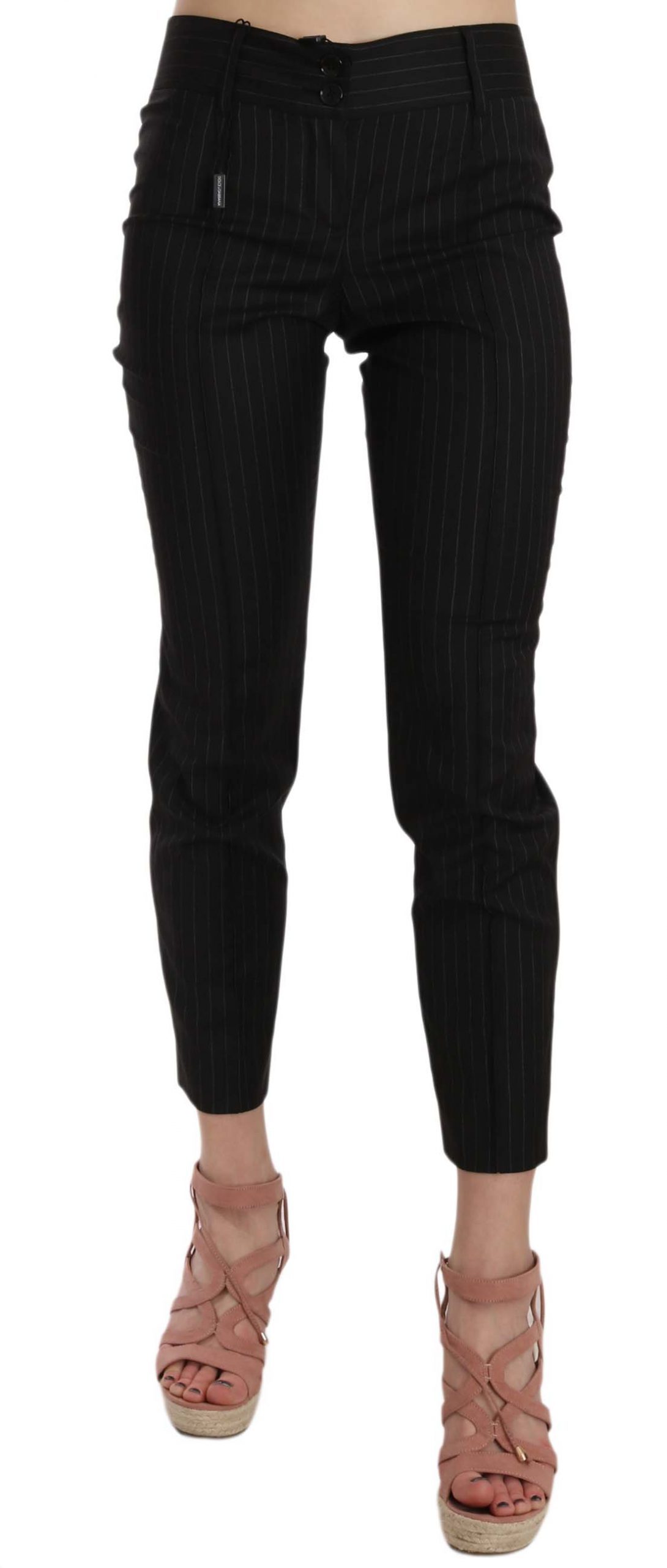 Dolce & Gabbana Women's Trouser Black BYX1346 - IT38|XS