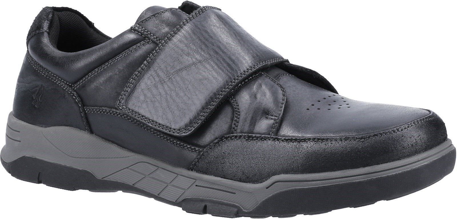 Hush Puppies Men's Fabian Touch Trainer Various Colours 32006 - Black 7
