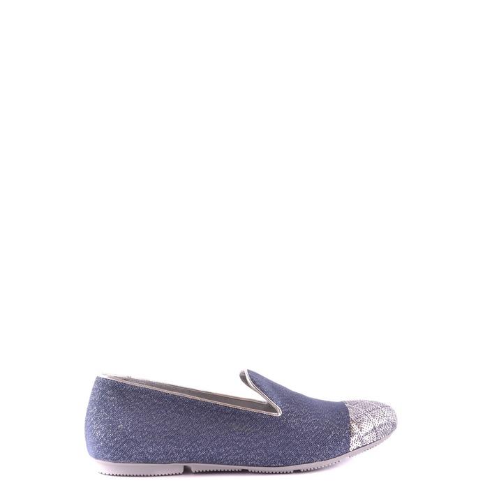 Hogan Women's Flat Shoe Blue 164266 - blue 38