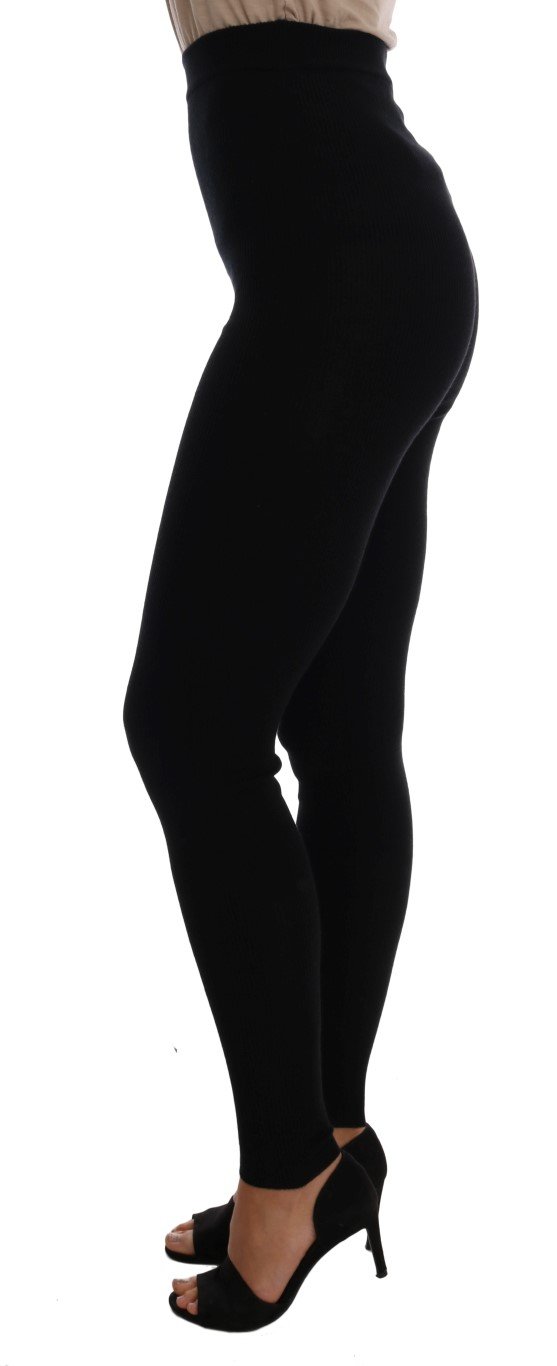 Dolce & Gabbana Women's Tights Black SCS201 - IT42|M
