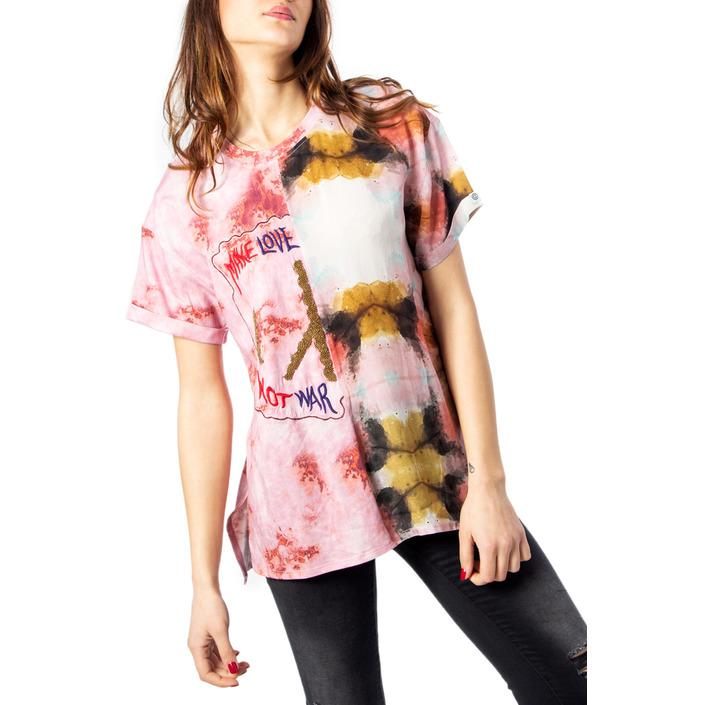 Desigual Women's Top Pink 170485 - pink S